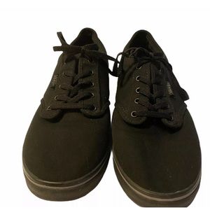 Vans " Off The Wall " Black Women’s 9.5 Shoes
